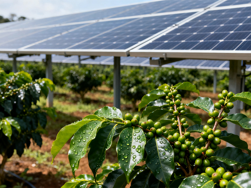 Je! Ikiwa Kahawa Yako ya Asubuhi Iliendeshwa na Jua? Wakati Ujao Upo Hapa.