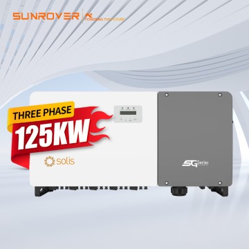 Solis kolmefaasiline võrku ühendatud 125K-HV EL inverter