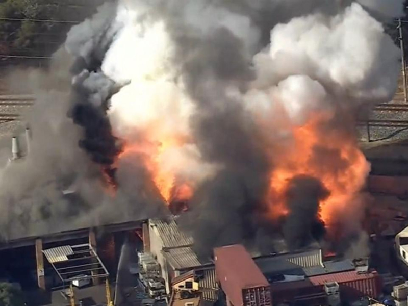 Another fire! Energy storage really can't escape this time.