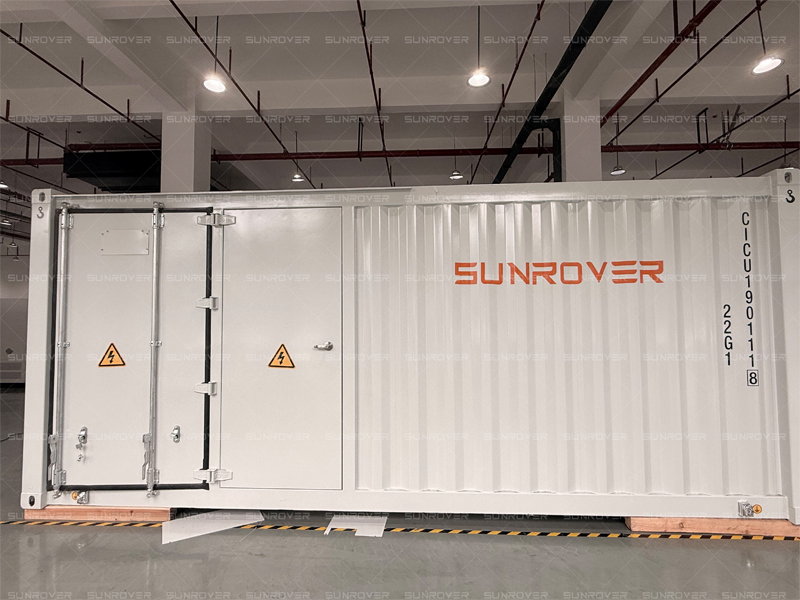 SUNROVER Completes Production of 20ft Containerized BESS, Set for U.S. Shipment