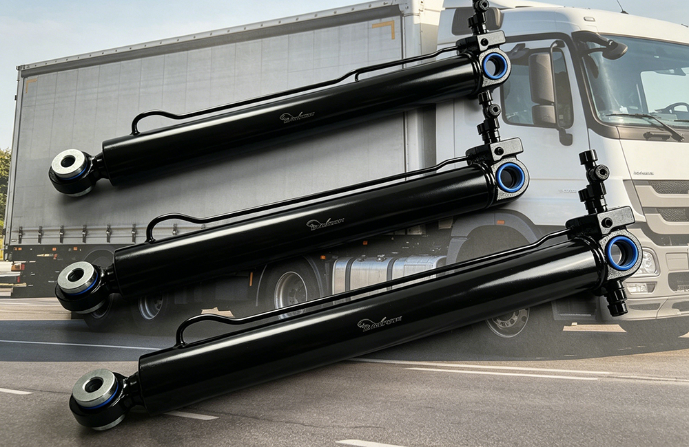 Instructions for use of cab lifting cylinder