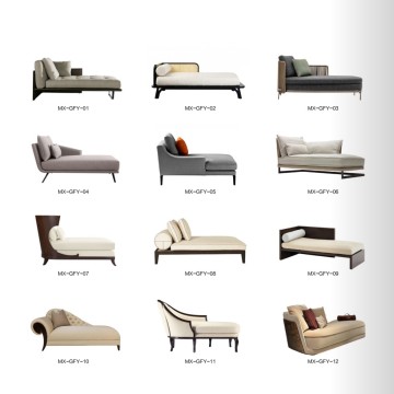 Hotel Loose Furniture - Chaise Lounge and Bench