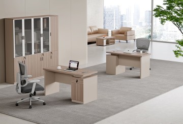 LYNKCO Series - Staff Single Desk & File Cabinet