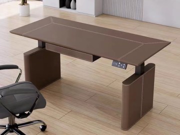 JSLT-12 Leather Upholstered Intelligent Desk