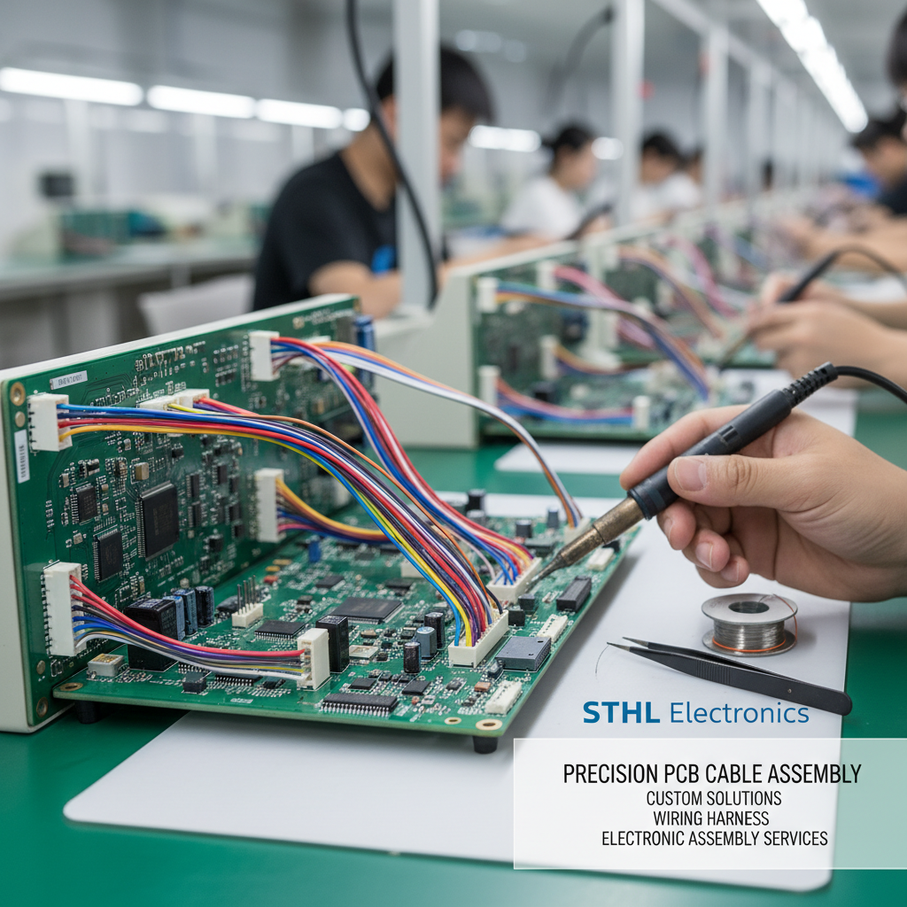 مونتاژ کابل PCB