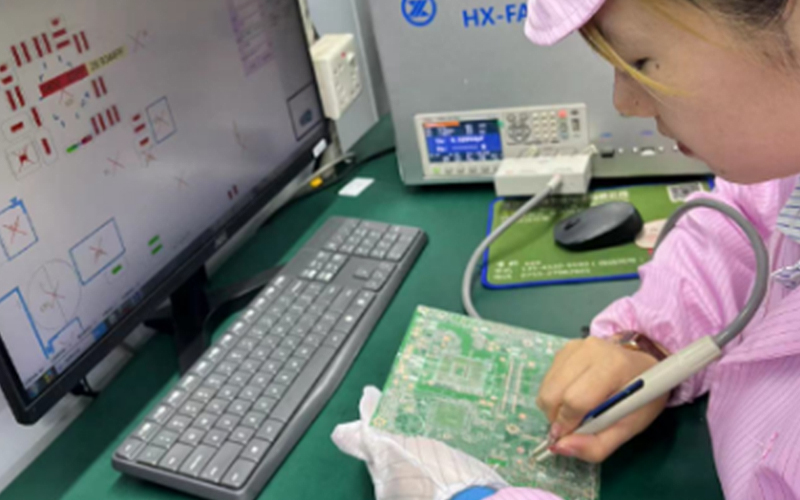 Inspection de prototypes PCBA SMT
