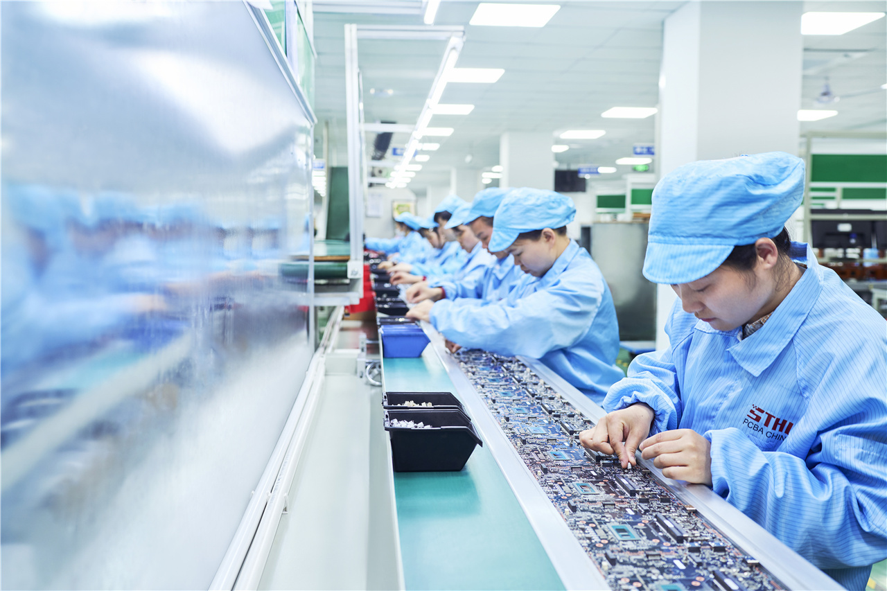Assemblage de la carte de circuit imprimé d'alimentation