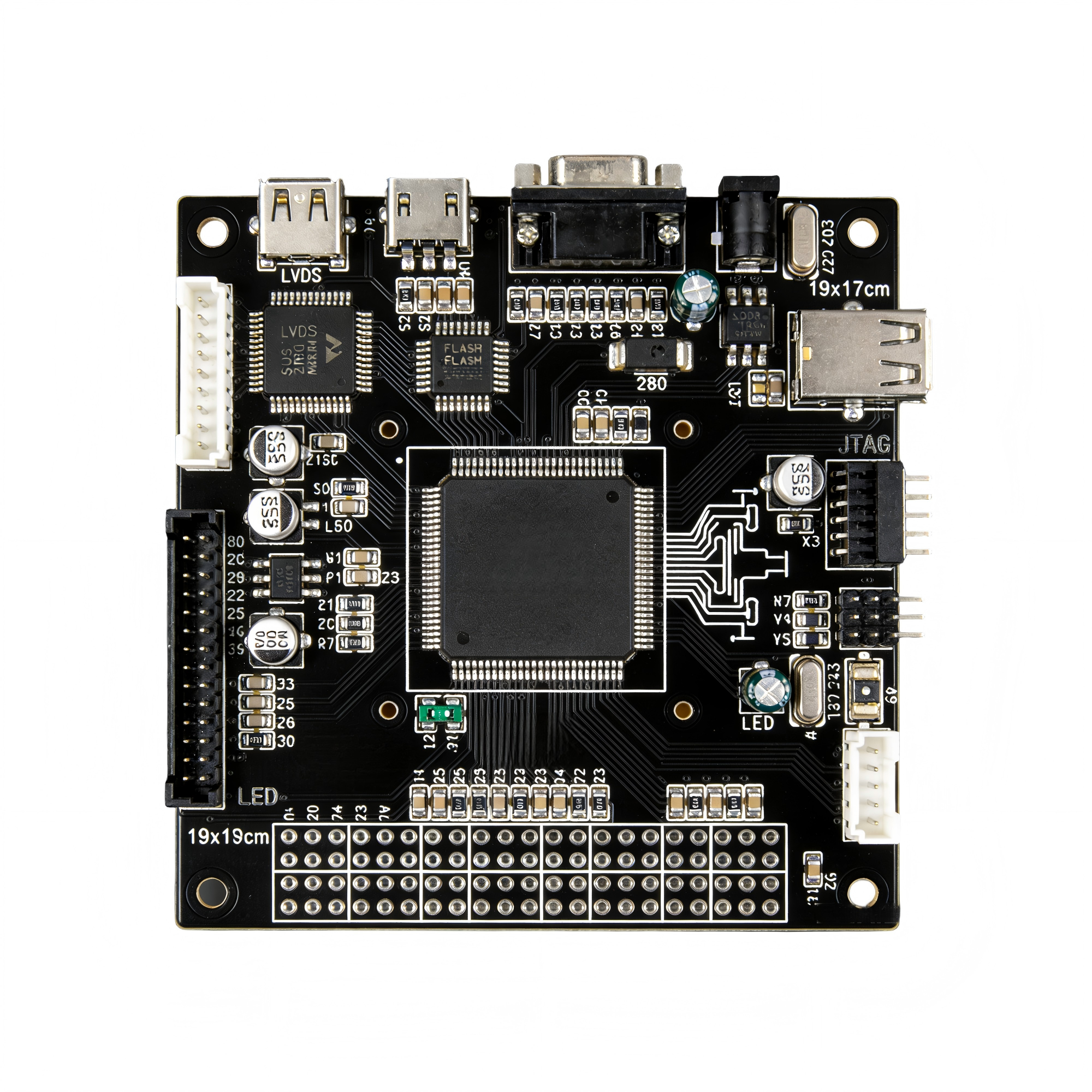 Assemblage de la carte de circuit imprimé de l'enregistreur de température et d'humidité.png