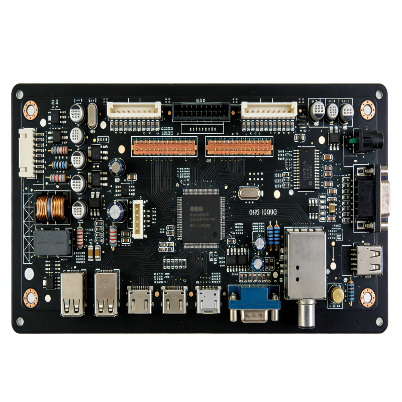 Assemblage de circuit imprimé d'amplificateur audio.png
