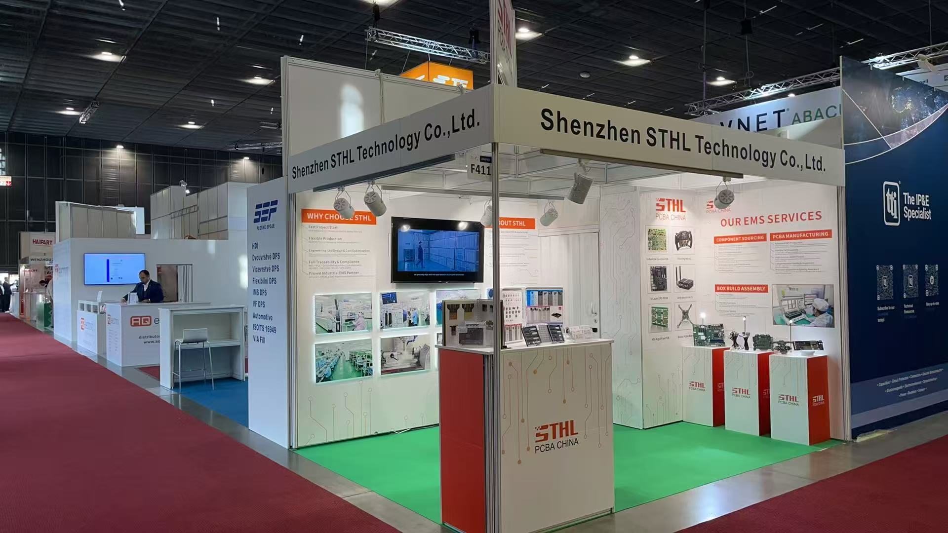 PCBA SMT Processing Team Participates in AMPER 2026 Czech Exhibition-1
