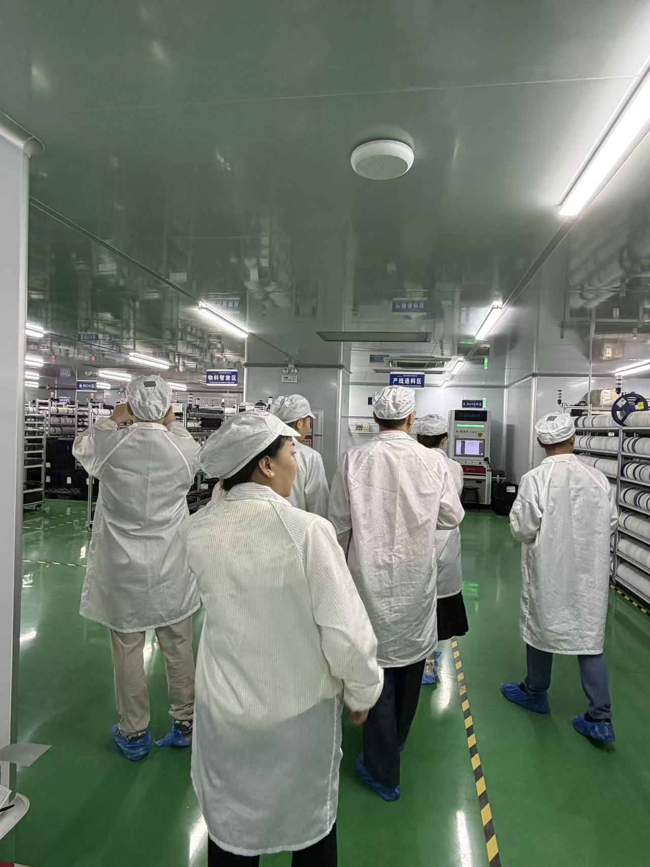 Three Clients Tour STHL for In-Depth PCBA Manufacturing and Product Testing Review
