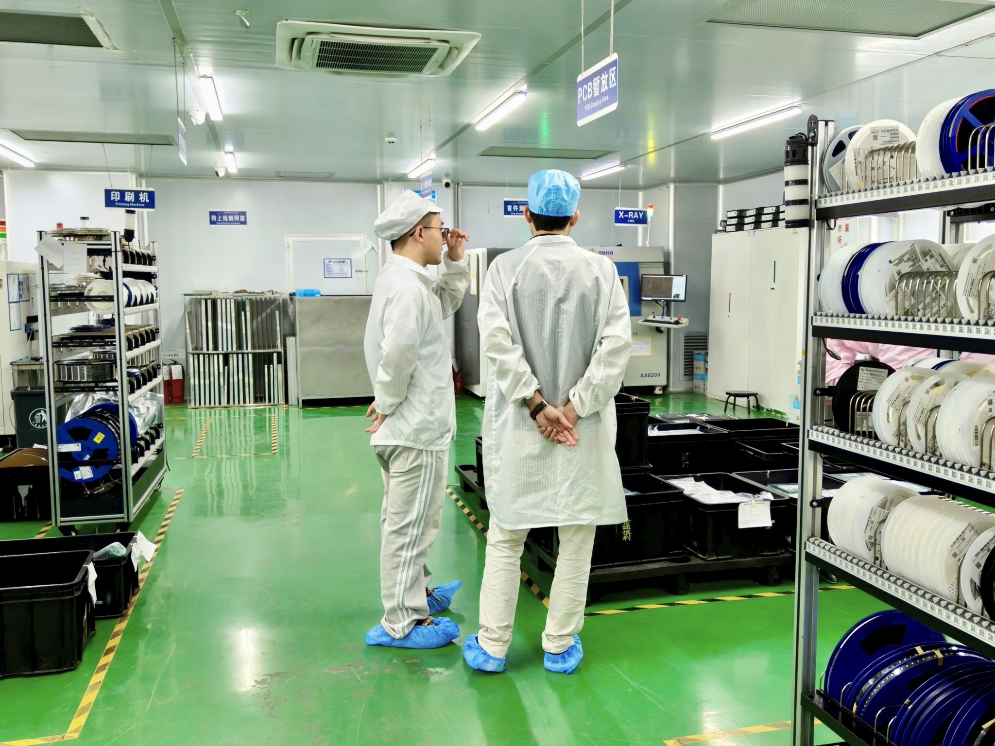 Delegation from Germany Reviews Industrial Control PCBA Project and Smart Manufacturing at STHL