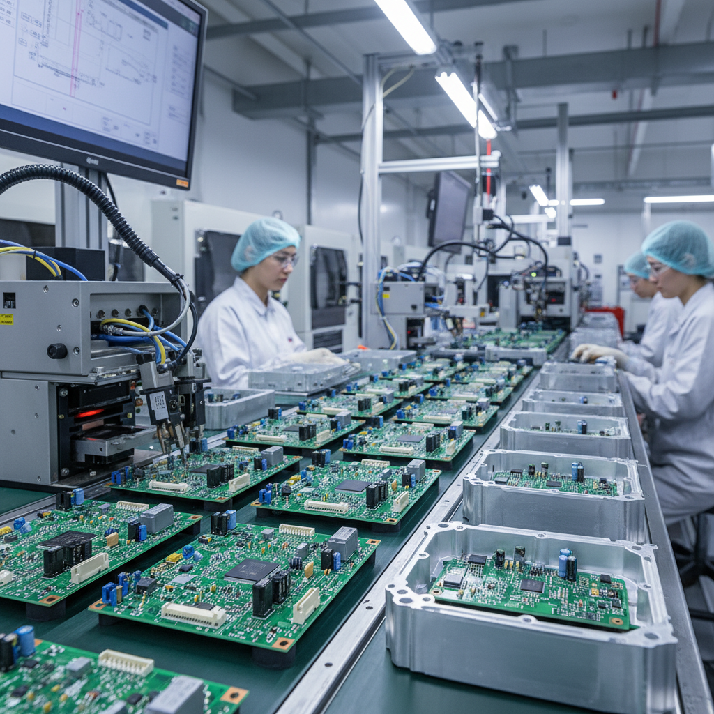 PCB Pcba برای تولید ECU خودرو