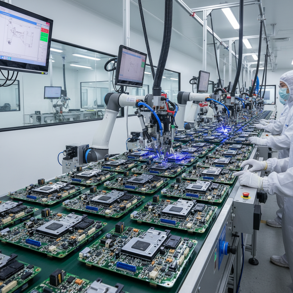 مونتاژ PCBA برای تولید ECU خودرو