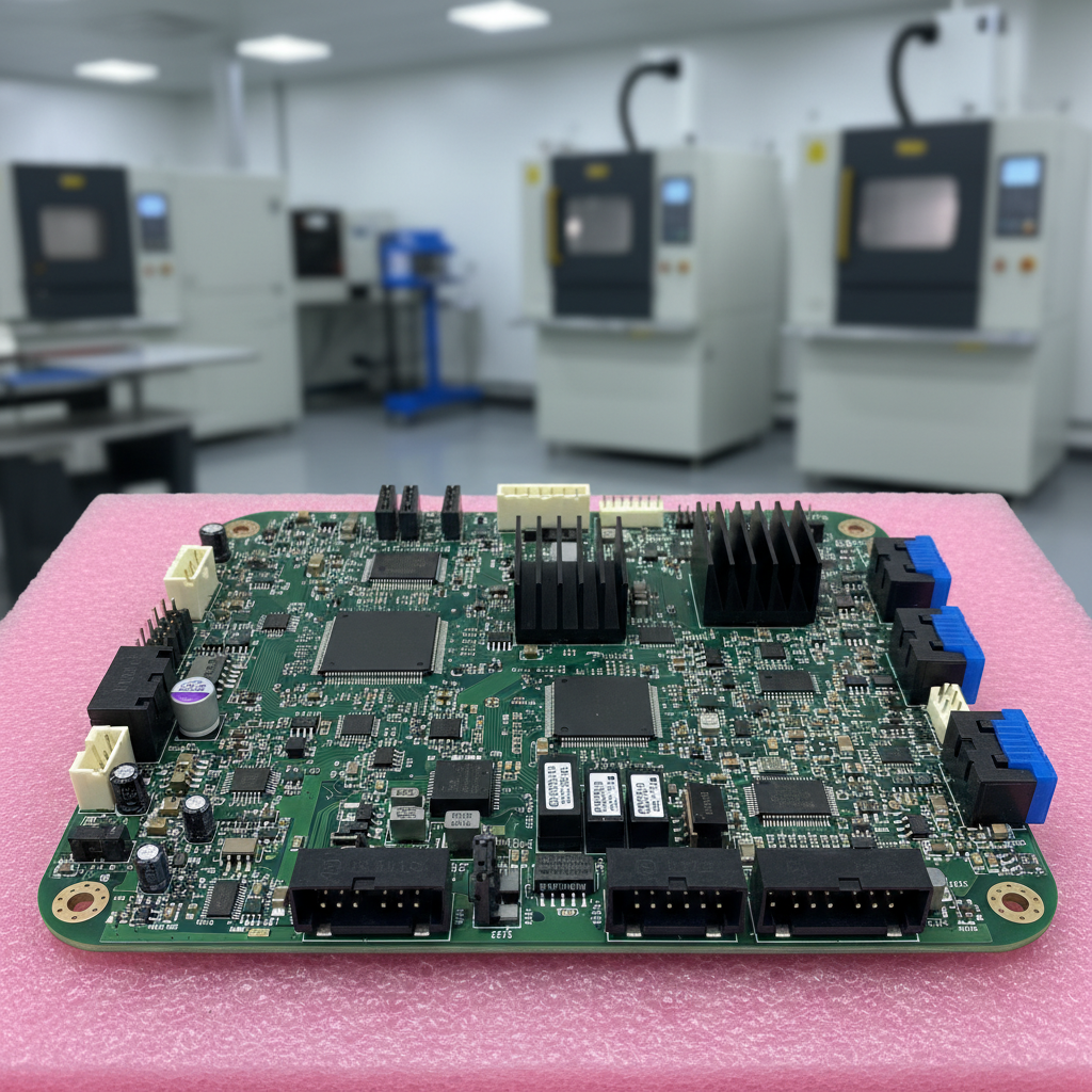 نمونه اولیه PCBA برای تولید ECU خودرو