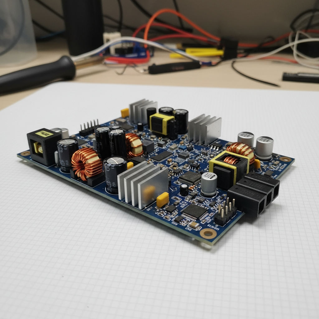 نمونه اولیه PCB برای ایستگاه های شارژ EV