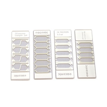 ECI-6310 25 Glass Disposable Counting Slides for Animal Semen Testing