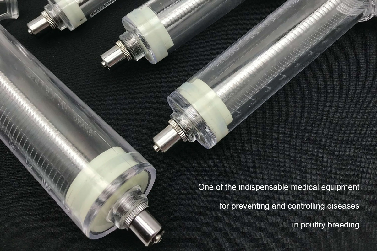 10, 20, 30, 50, 100ml PC Material Livestock Veterinary Syringe-detail 3