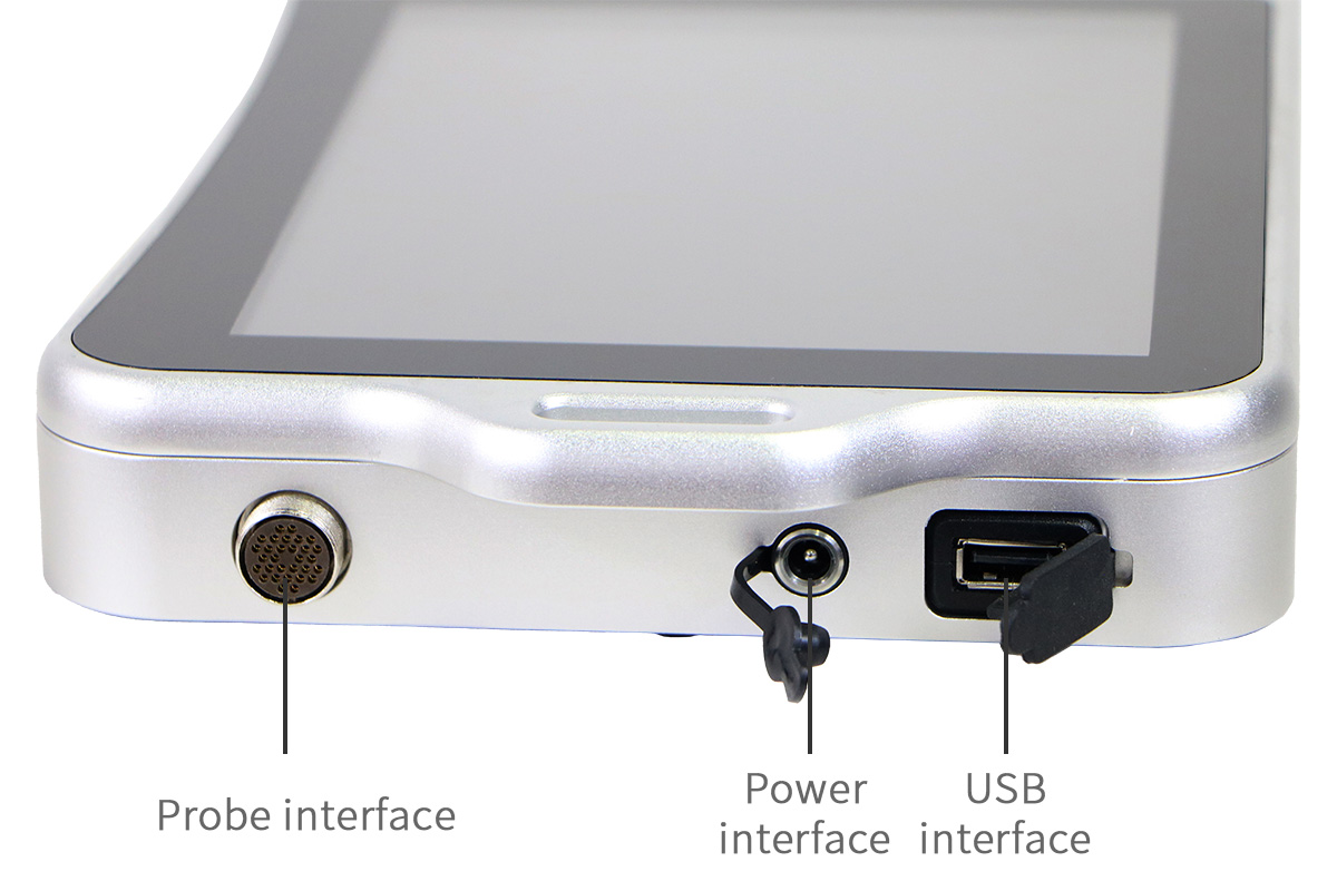 Veterinary Ultrasound Machine interface