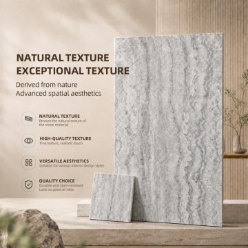 Textura de piedra natural: estética espacial de primera calidad.