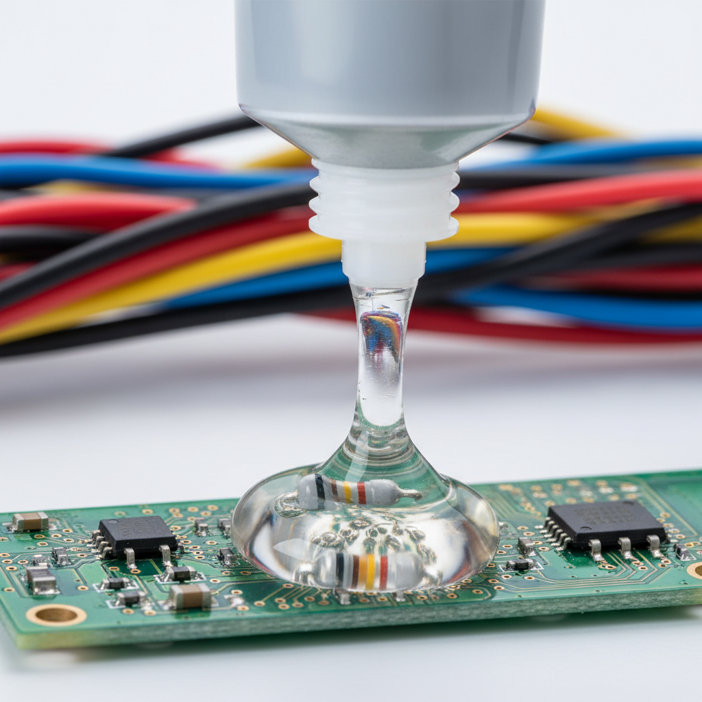 Clear Silicone Adhesive Glue For Electronics & Electrical Insulation