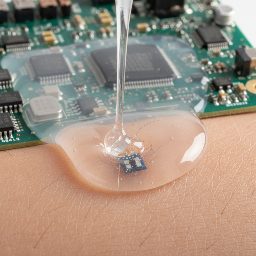 Silicone Adhesive For Skin For Electronics & Electrical Insulation