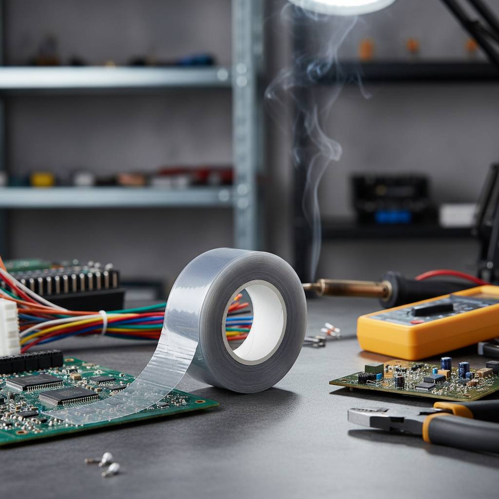 Self Adhesive Silicone Tape For Electronics & Electrical Insulation