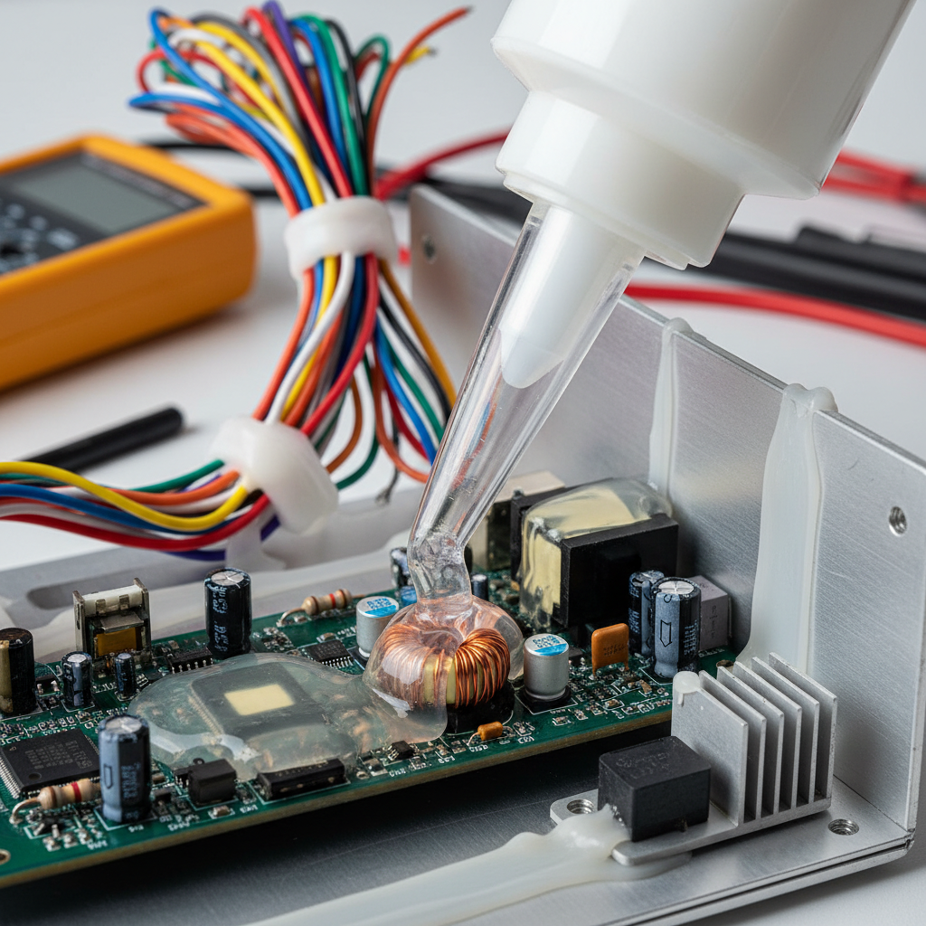 Silicone Sealant As Adhesive For Electronics & Electrical Insulation