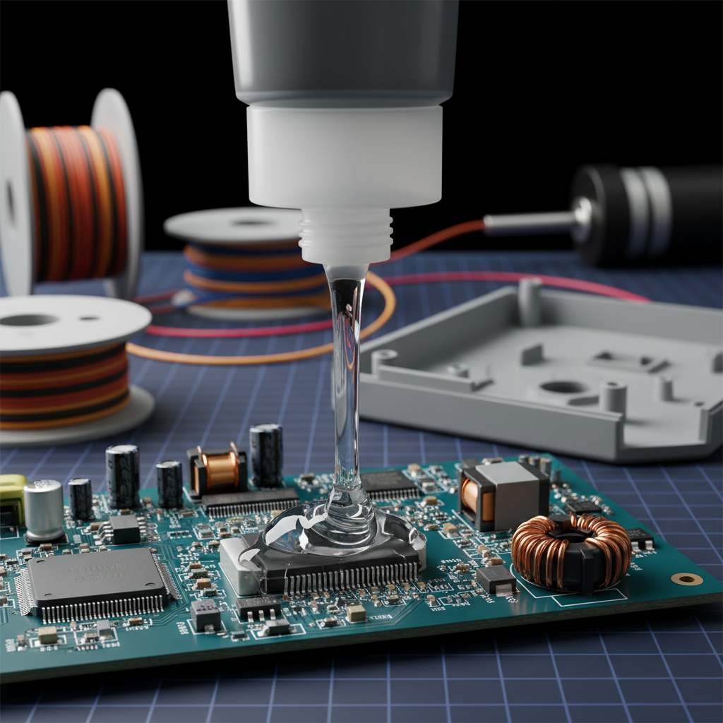 Silicone Adhesive For Plastic For Electronics & Electrical Insulation