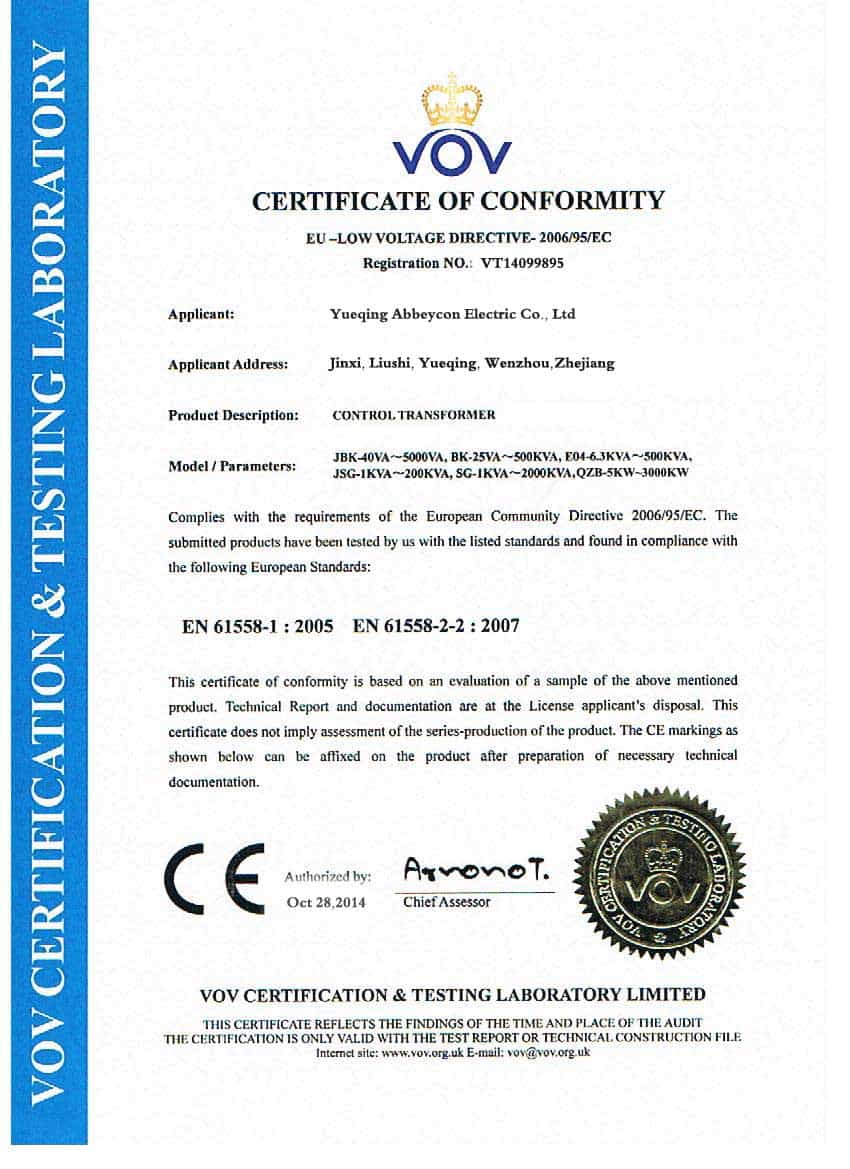 CE certificat QZB