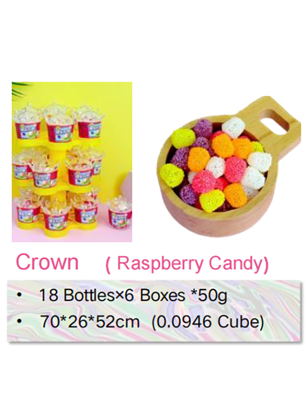 Candy Toy Factory Crown Toy Raspberry Candy (1)
