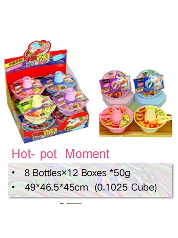 Candy Toy Factory Hot- pot Moment Toy With Cute Sweet Gummy (1)