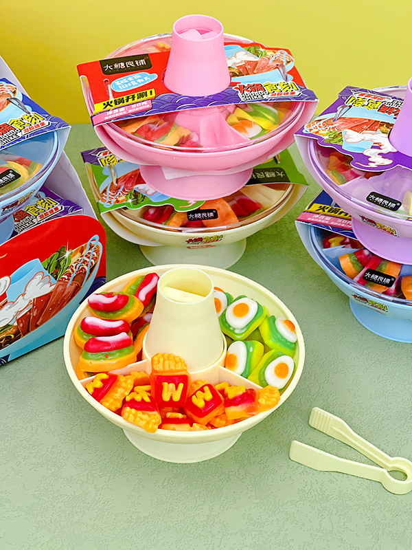 Candy Toy Factory Hot- pot Moment Toy With Cute Sweet Gummy (3)