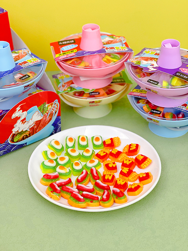 Candy Toy Factory Hot- pot Moment Toy With Cute Sweet Gummy (4)