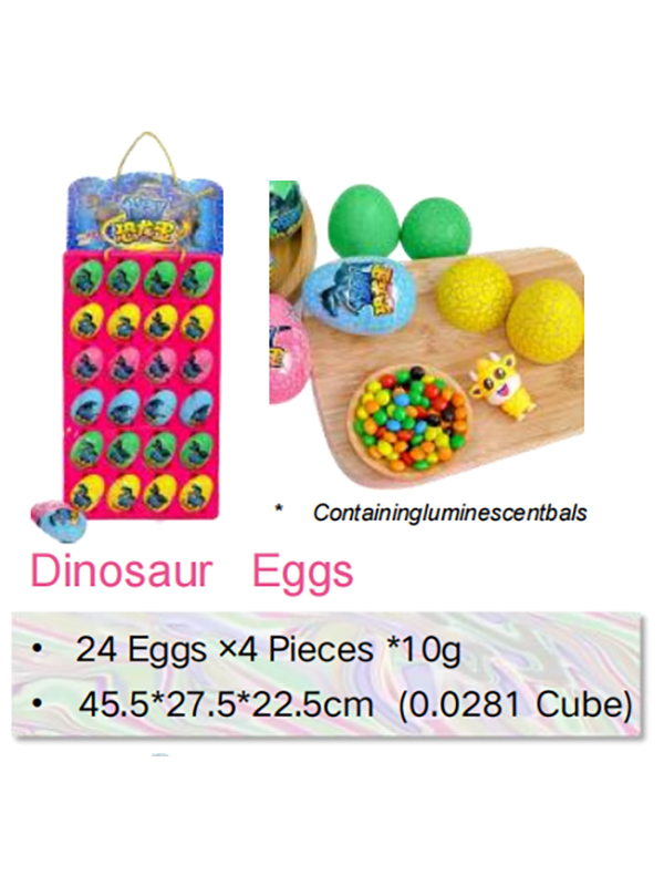 Candy Toy Manufacturer Dinosaur Eggs Chocolate Beans (1)