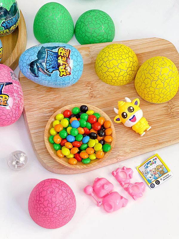 Candy Toy Manufacturer Dinosaur Eggs Chocolate Beans (2)
