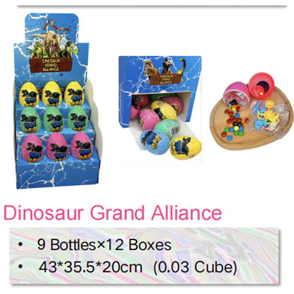 Candy Toy Manufacturer Dinosaur Grand Alliance Toy Chocolate (1)