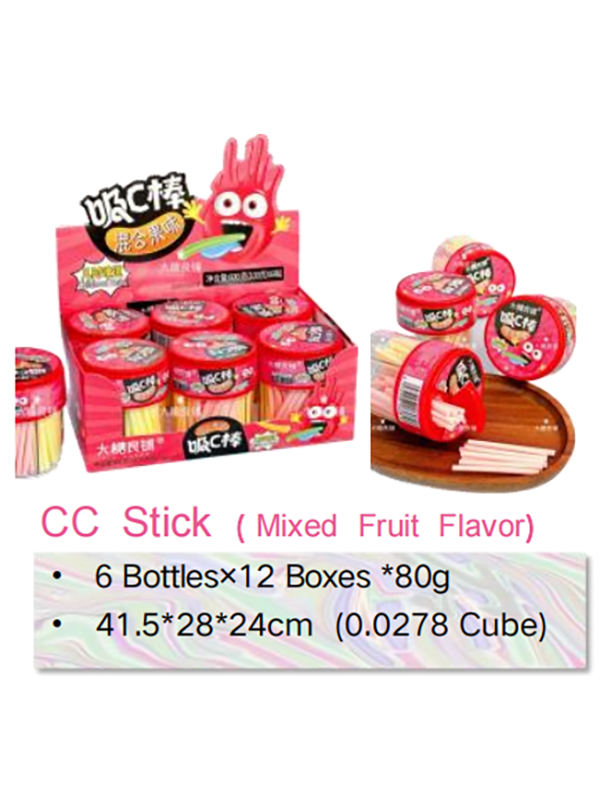 Süßwarenlieferant Schöner CC Stick Mix Fruchtsüßpulver