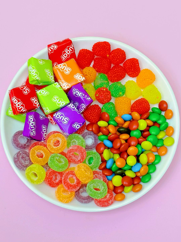 Candy Toy Supplier Carousel Candy Chocolate beans Raspberry Gummy Chewy Fruit Jelly (2)