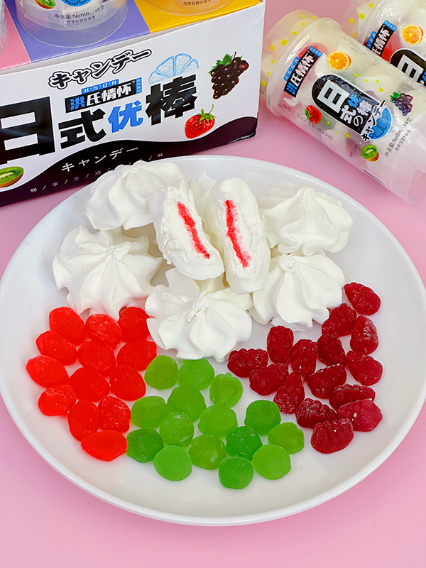 Candy With Toy Creative Bottle filled with Marshmallow and Chwey Jelly Gift For Children