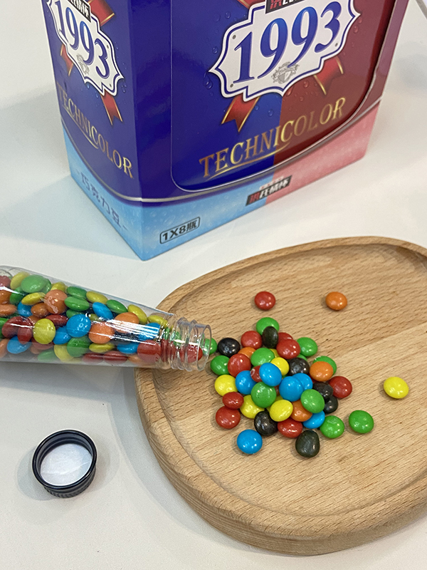 Colorful Chocolate Beans Imitation Wine Bottle Candy Toy Factory 1993 Chocolate Beans (2)