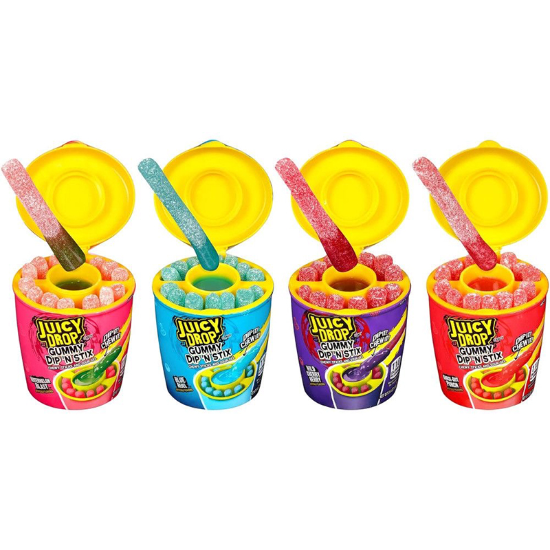Creative candy manufacturing factory Noodle Bento mixed fruit gummies Candy  (2)