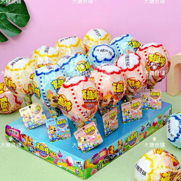 Enlarged version of Mystery Lollipop Candy Toy Supplier Mix Fruit Flavor Candy