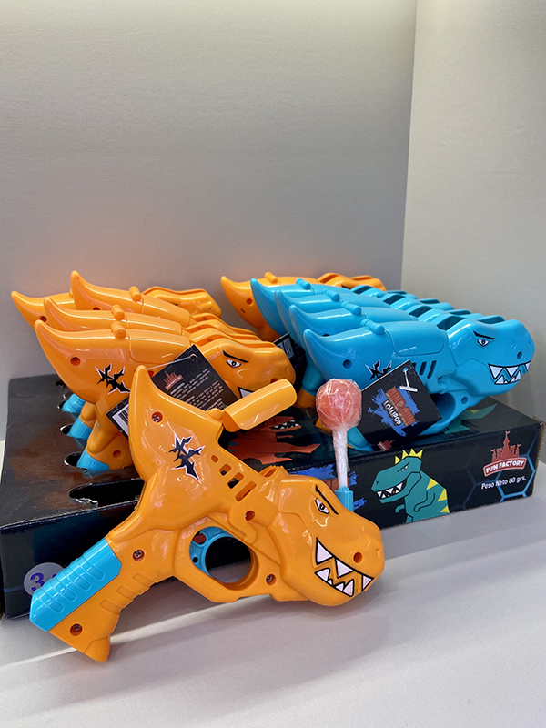 Fruit Flavor Fun Ding Gun lollipop Fun Candy toy Supplier sour sweet lollipop (3)