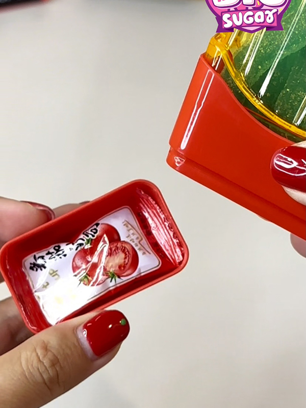 Fruit Flavor Soft Candy Funny French fries fudge Candy toy Factory (1)