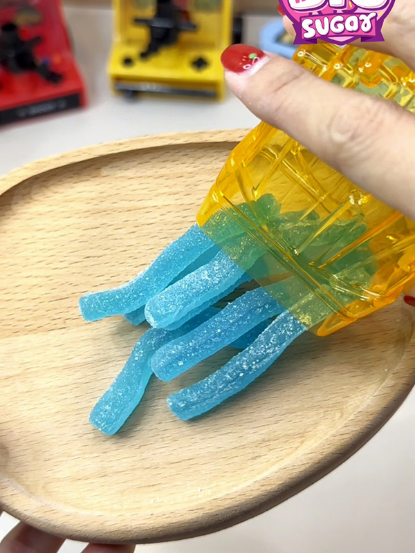 Fruit Flavor Soft Candy Funny French fries fudge Candy toy Factory (3)