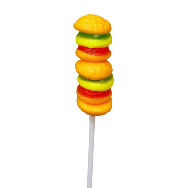 Hamburger Gummy Skewers Bucket Toy Candy Factory  (1)