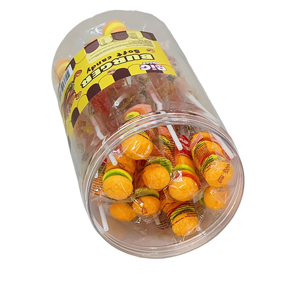 Hamburger Gummy Skewers Bucket Toy Candy Factory  (3)