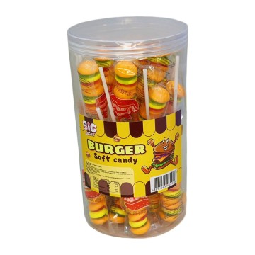 Hamburger Gummy Skewers Bucket Toy Candy Factory