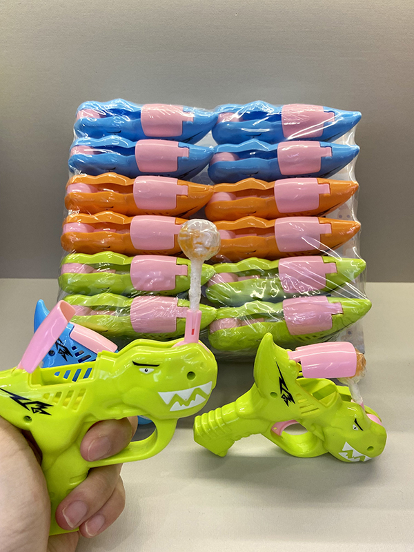 Mini Cute Fruit Flavor Ding Gun lollipop Candy toy Supplier (4)